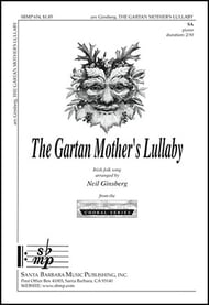Gartan Mothers Lullaby SA choral sheet music cover Thumbnail